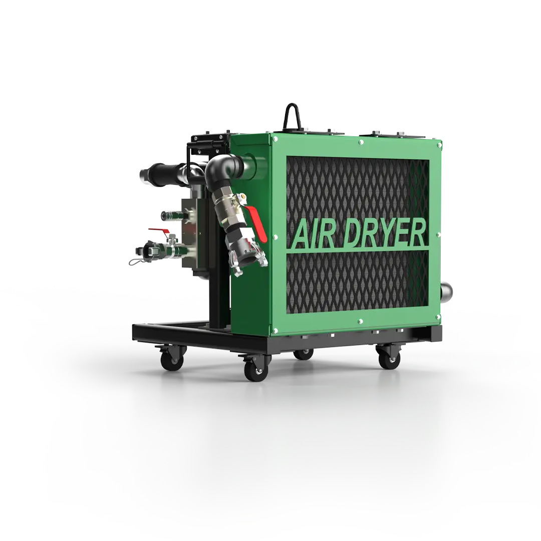 DUSTCELL apt. パブミラー Portable Aftercooler System with Locking Swivel Casters
