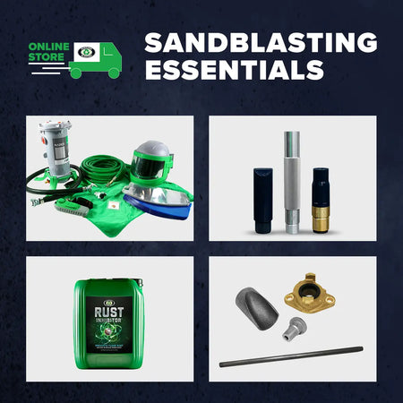 Sandblasting Equipment - The Essentials Dustless Blasting® Online Store