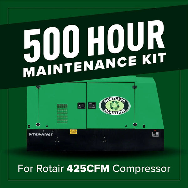 500 Hour Compressor Maintenance Kit - 425CFM - Dustless Blasting® Online Store