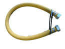 6 ft of 1-1/4" Yellow Air Hose