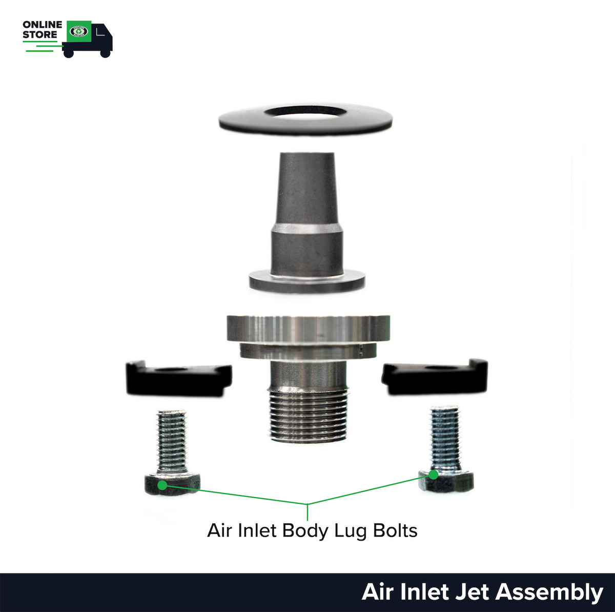 Air Inlet Body Lug Bolts - Dustless Blasting® Online Store