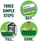 BAGSTER - Dumpster in a Bag - Holds up to 3,300 lbs - Dustless Blasting® Online Store