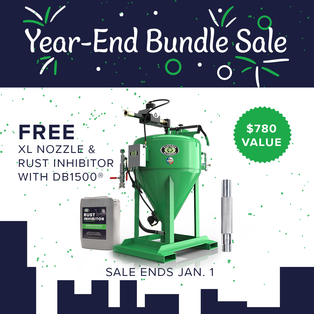 DB1500® Blast Pot Year-End Bundle | With XL Nozzle