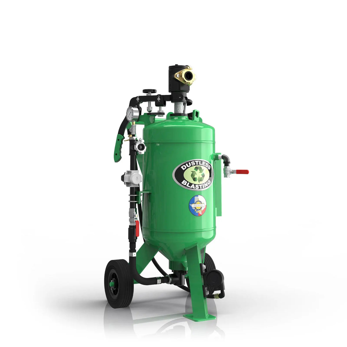 DB150 Abrasive Blaster | 15-Minute Run Time | Wet, Dry, & Soda Blast in One DB150 Abrasive Blaster | 15-Minute Run Time | Wet, Dry, & Soda Blast in One