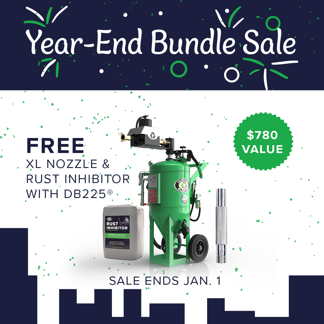 DB225® Blast Pot Year-End Bundle | With XL Nozzle