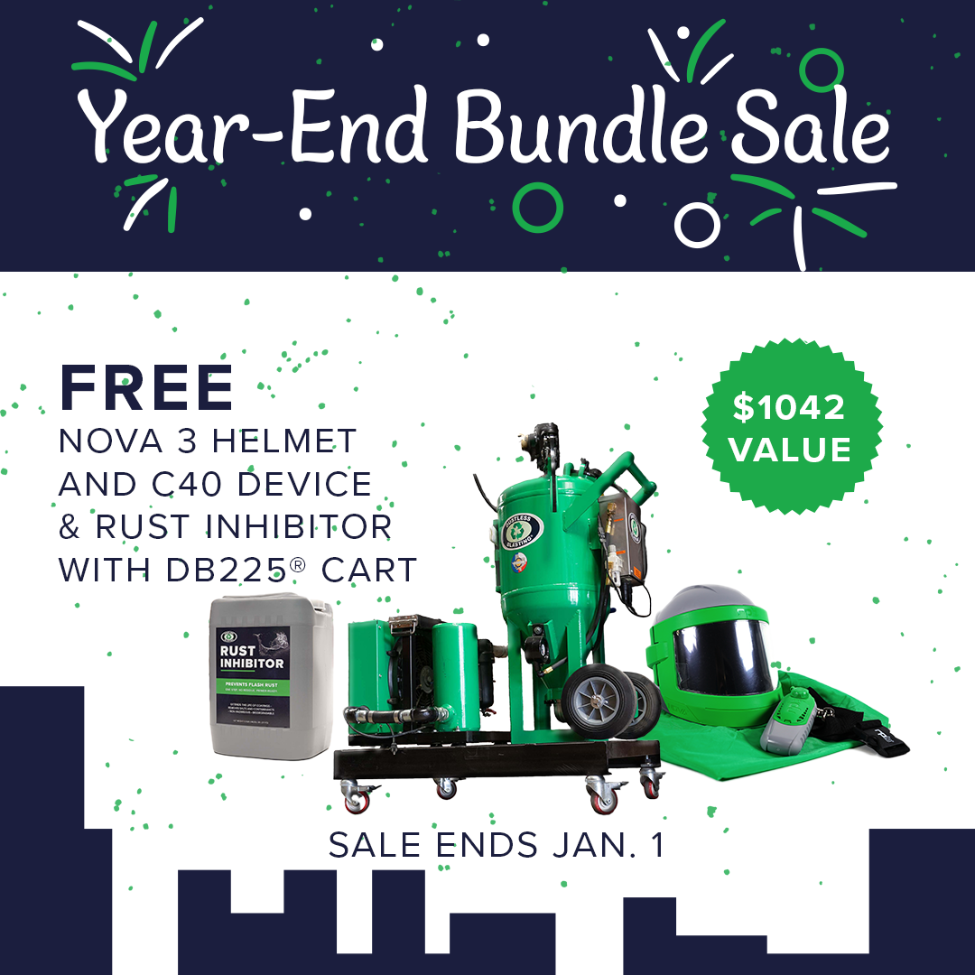 DB225® Compressor-Ready Cart Year-End Bundle | With Nova 3 Helmet