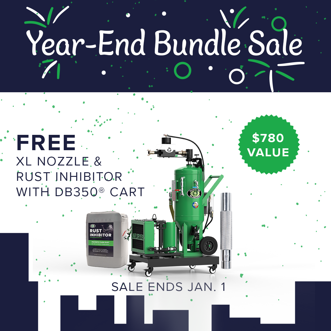 DB350® Compressor-Ready Cart Year End Bundle | With XL Nozzle