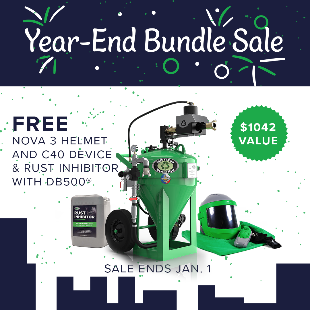 DB500® Blast Pot Year-End Bundle | With Nova 3 Helmet