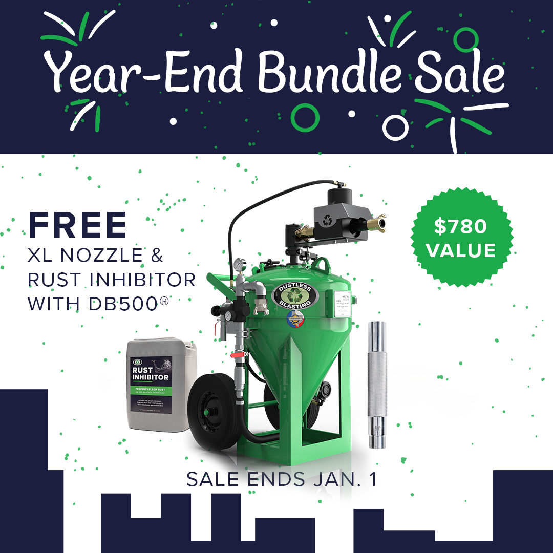 DB500® Blast Pot Year-End Bundle | With XL Nozzle