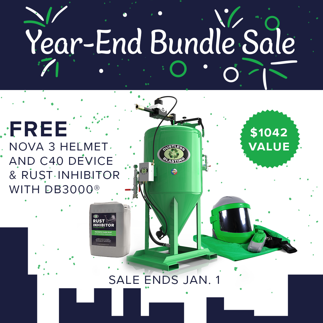 DB3000® Blast Pot Year-End Bundle | With Nova 3 Helmet