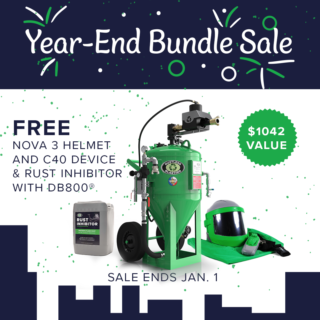 DB800® Blast Pot Year-End Bundle | With Nova 3 Helmet