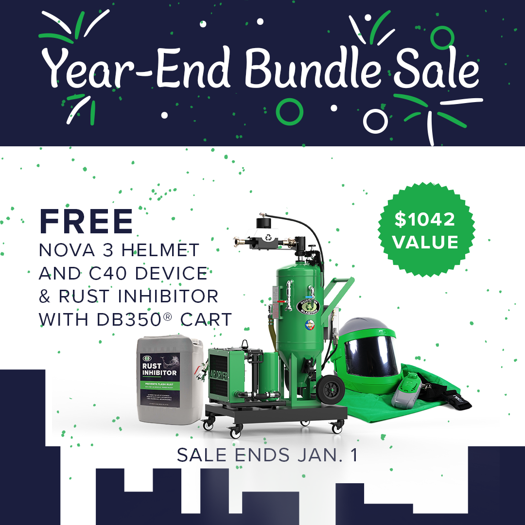 DB350® Compressor-Ready Cart Year-End Bundle | With Nova 3 Helmet