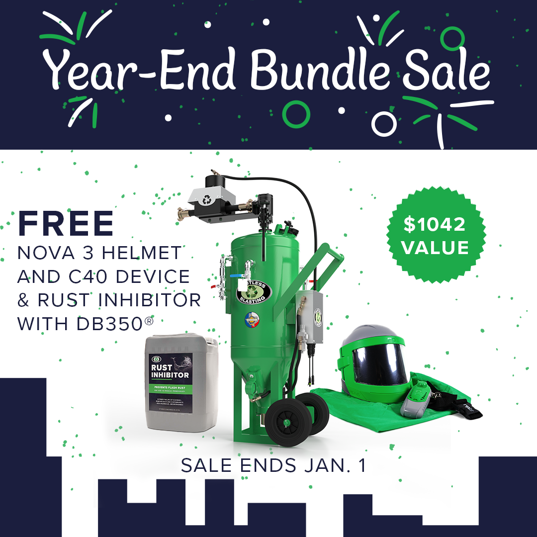 DB350® Blast Pot Year-End Bundle | With Nova 3 Helmet