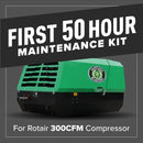 First 50 Hour Compressor Maintenance Kit - 300CFM - Dustless Blasting® Online Store