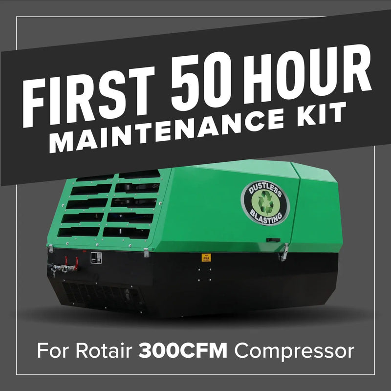 First 50 Hour Compressor Maintenance Kit - 300CFM - Dustless Blasting® Online Store