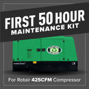 First 50 Hour Compressor Maintenance Kit - 425CFM - Dustless Blasting® Online Store
