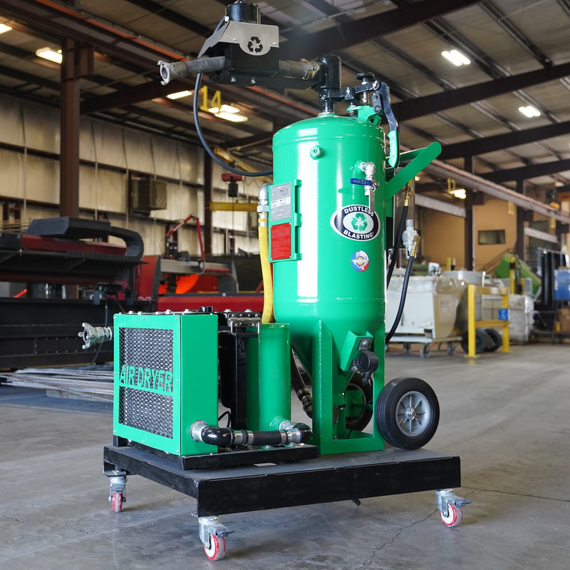 DB350 Compressor-Ready Cart - Abrasive Blaster & ADCS DB350 Compressor-Ready Cart - Abrasive Blaster & ADCS