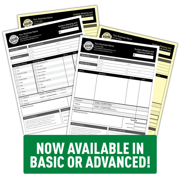 General Quote Forms - Dustless Blasting® Online Store