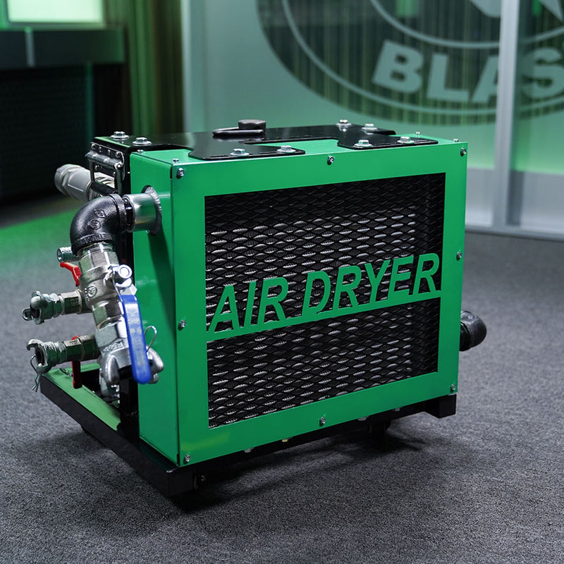 Portable Air Drying and Cooling System with Locking Swivel Casters  - 425 SCFM Capacity