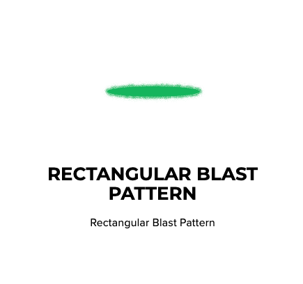 Rectangular Pattern In Blasting Sandblasting Nozzle | 3/8