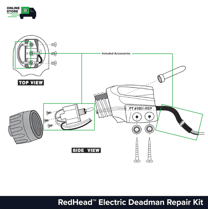 RedHead™ Electric Deadman Repair Kit