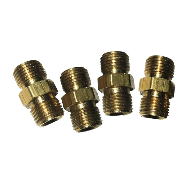 Twin Line Male Brass Extension Adapters (Pack of 4) - Dustless Blasting® Online Store