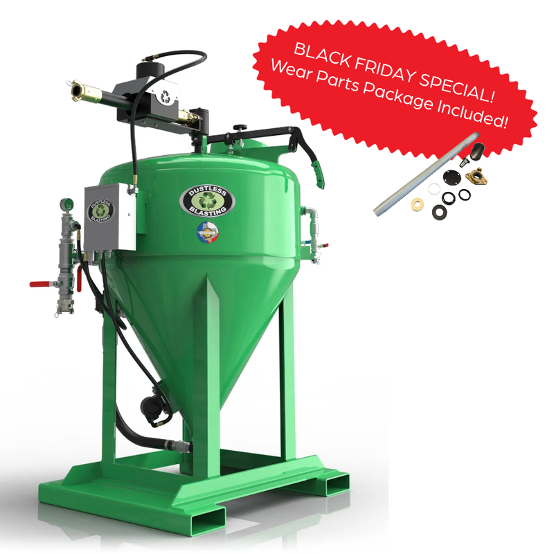 DB1500® Abrasive Blaster | 2-3 Hour Run Time