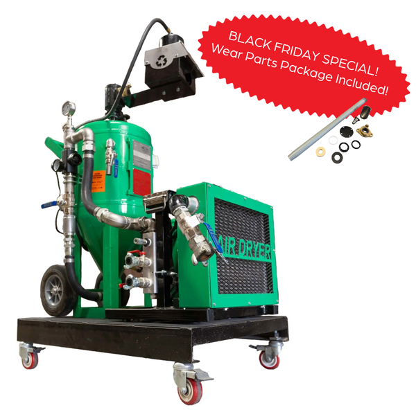 DB225® Compressor-Ready Cart - Abrasive Blaster & ADCS