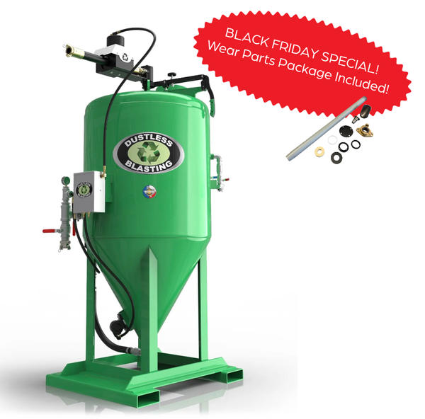 DB3000® Abrasive Blaster | 4-6 Hour Run Time