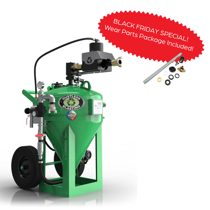 DB500® Abrasive Blaster | 60-Minute Run Time