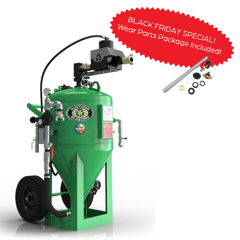DB800® Abrasive Blaster | 90-Minute Run Time