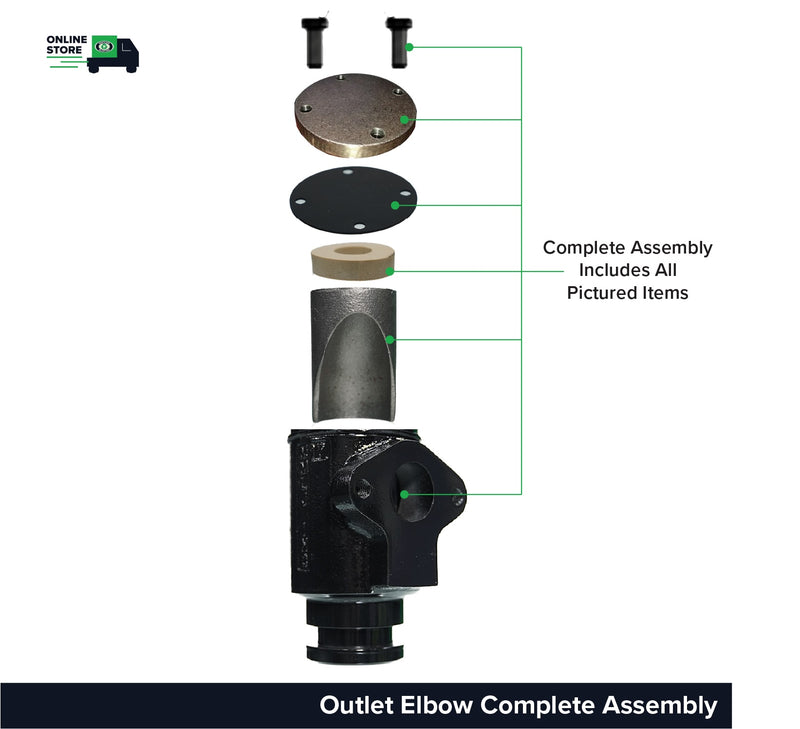 Outlet Elbow Complete Assembly (M-17)